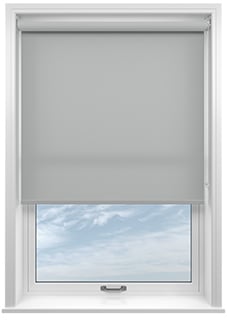 Verona, Steel Grey - Motorised Roller Blind